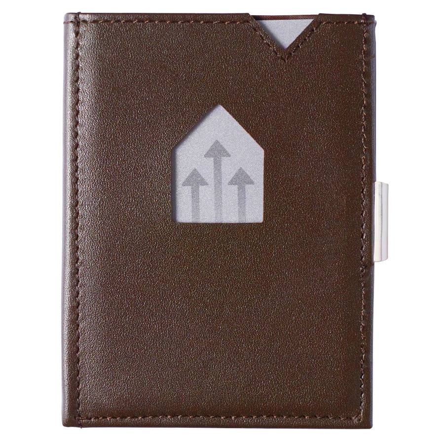 EXENTRI Wallet Brown - mit RFID-Schutz