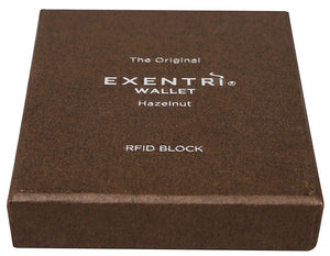 EXENTRI Wallet Hazelnut - mit RFID-Schutz - Exentri Wallets - Smart Wallet