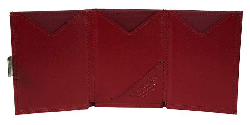 EXENTRI Wallet Red - mit RFID-Schutz - Exentri Wallets - Smart Wallet
