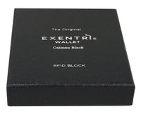 EXENTRI Wallet Caiman Black - mit RFID-Schutz - Exentri Wallets - Smart Wallet
