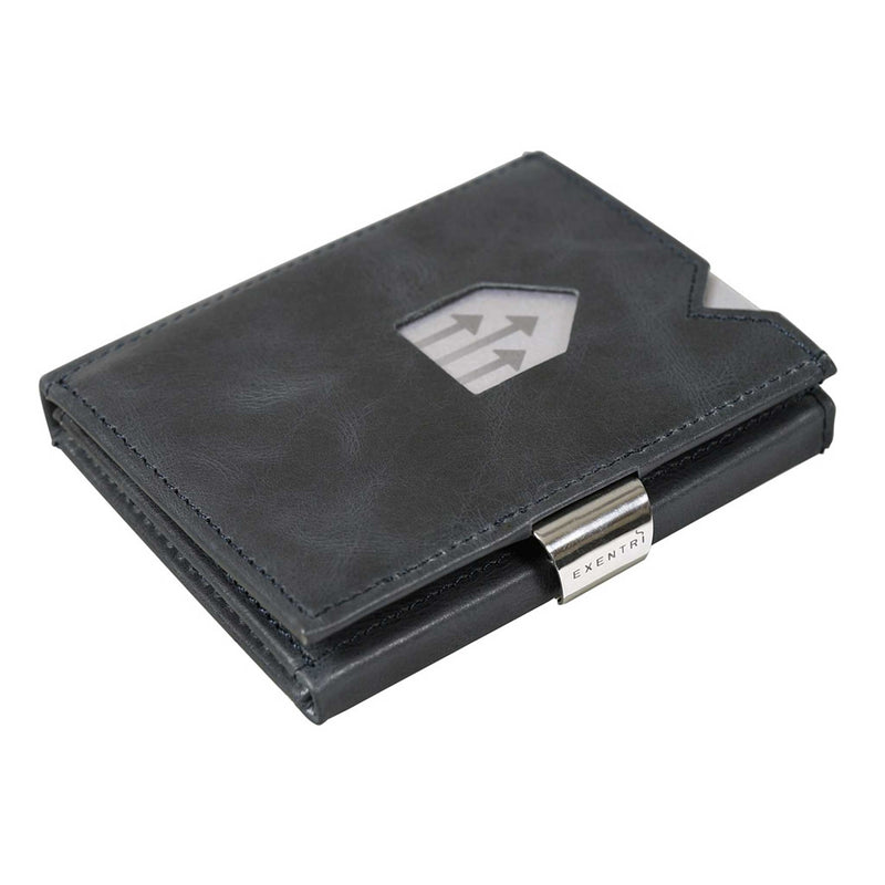 EXENTRI Wallet Blue - mit RFID-Schutz - Exentri Wallets - Smart Wallet
