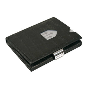 EXENTRI Wallet Caiman Black - mit RFID-Schutz - Exentri Wallets - Smart Wallet