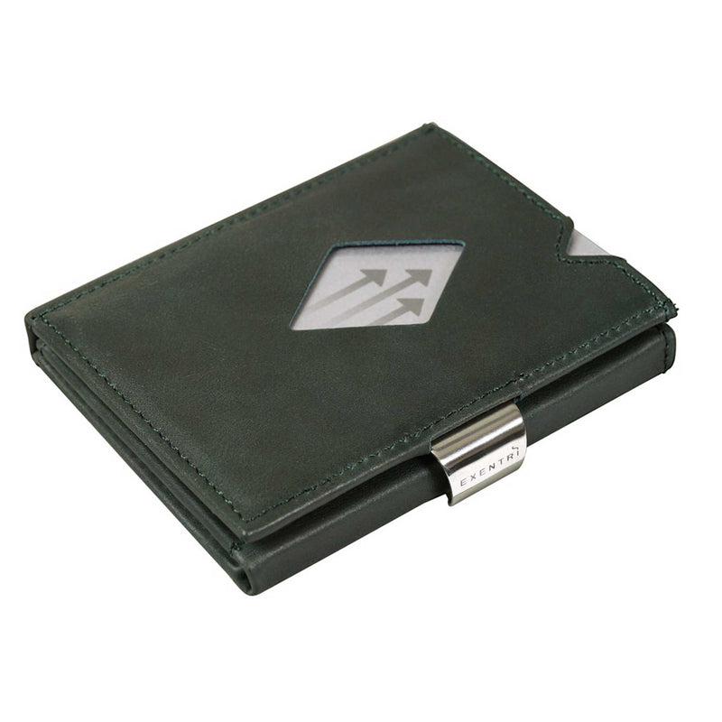EXENTRI Wallet Emerald Green - mit RFID Schutz - Exentri Wallets - Smart Wallet