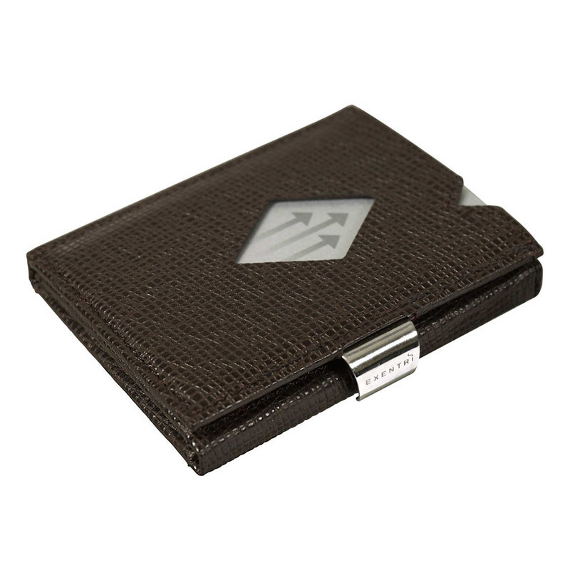 EXENTRI Wallet Brown Mosiac - mit RFID-Schutz - Exentri Wallets - Smart Wallet